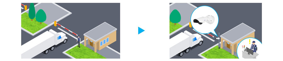 工場入口 想定利用シーン