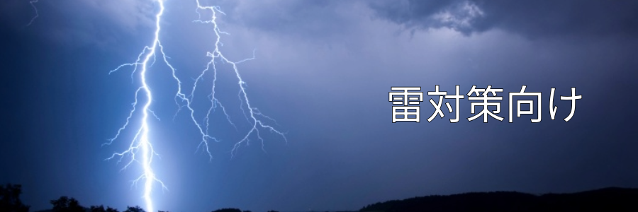 雷対策向け